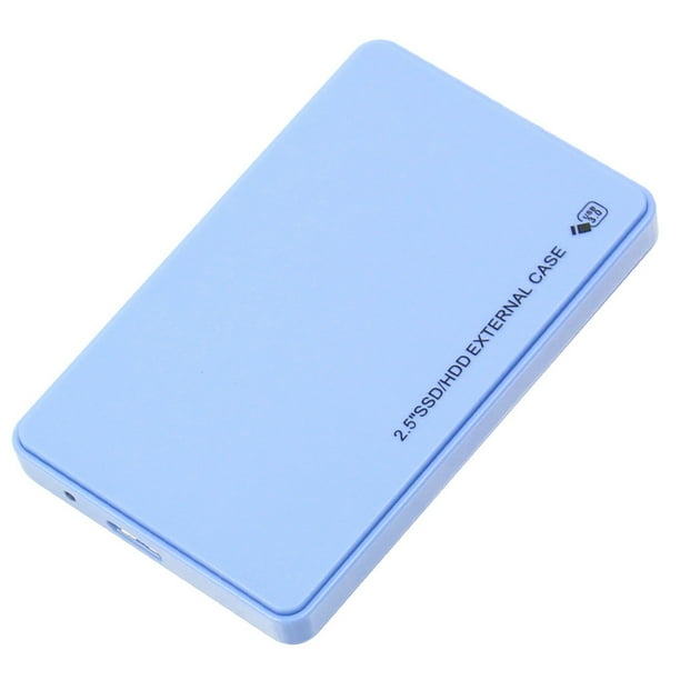 Caja de disco duro USB 3,0 de 2,5 pulgadas, carcasa externa móvil SATA HDD SSD de 5Gbps para ordenador portátil y de escritorio