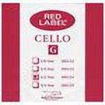 Super Sensitive Red Label Series Cello G String 1/2 Size, Medium