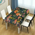 thumbnail image 4 of Yayeee Tablecloths 54" x 54" Rectangle Wrinkle Resistant Party Table Cover, Orange Mushroom, 4 of 8