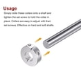 thumbnail image 5 of Uxcell Double Split Shaft Collar 18mm Bore Clamp-On Collars, 40mm OD, 12mm Width 2 Pack, 5 of 6