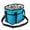 Blue, variant on 4-Compartment Insulated Drink Caddy Bag, Family Size Tumbler Holder with Adjustable Strap for Hiking, Sports, and Daily Use