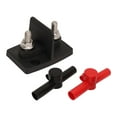 thumbnail image 2 of Terminal Power Distribution Block, Quick Install  2 X M8 Stud Dual Powerpost Cable Connectors Stable Power Transmission  for Cars Rv Ship Trucks, 2 of 7