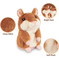 thumbnail image 2 of Toddlers Toys for 2 3 Year Old Talking Hamster Repeats What You Say, Talking Interactive Toy Repeating Birthday Gift, Kids Toys for Boys Girls Gifts for 1.5+ Year Old Kids, Baby, Child, 2 of 7