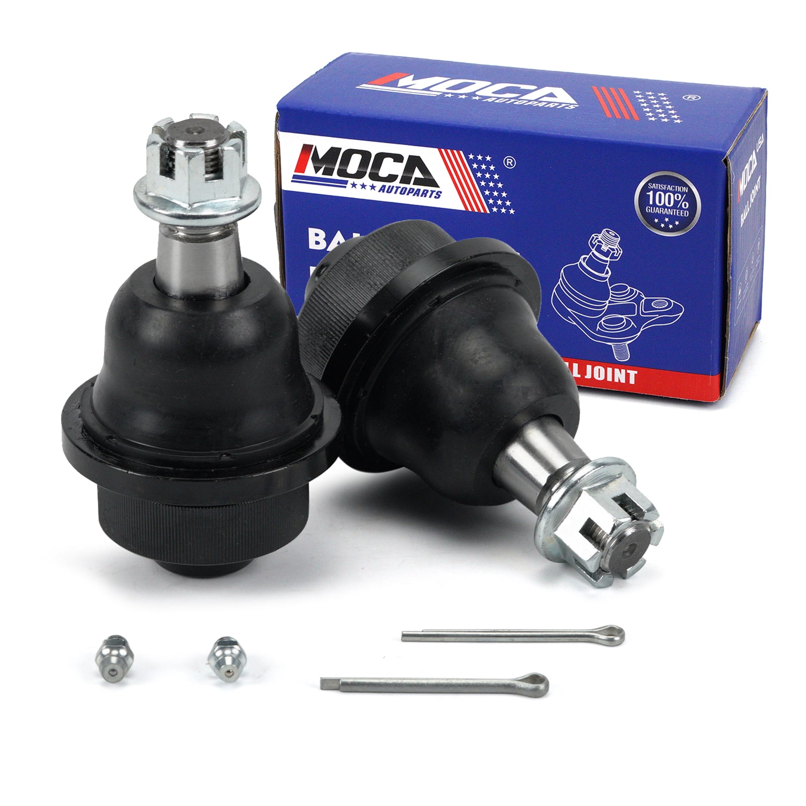 MOCA AUTOPARTS 4x Front Upper & Lower Ball Joints Fit for 1999-2000 Chevrolet Silverado 2500 & 2001-2010 Chevrolet Silverado 2500 HD & 2001-2006 GMC Sierra 3500 & 2003-2009 Hummer H2