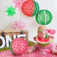 thumbnail image 3 of Dserhfy Paper Lantern Watermelon Shape Hawaii Party Beach Decorative Lantern Indoor Outdoor Festive Atmosphere Decor, 3 of 8