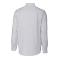 thumbnail image 3 of Men's Cutter & Buck  Light Blue Las Vegas Aviators Oxford Stretch Stripe Long Sleeve Button-Down Dress Shirt, 3 of 3