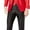 Red, variant on Adam Baker by Needle & Stitch Mens Tux-Shark 3-Piece Slim Fit Tuxedo Suit Set - Burgundy - 40R
