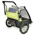 Allen Sports Deluxe 2Child Bicycle Trailer & Stroller, AS2