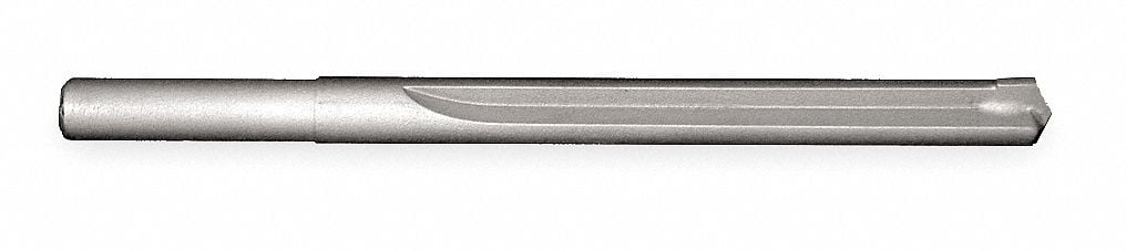 Straight Flute Drill,5/8,Carbide Tip