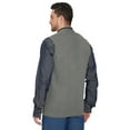 thumbnail image 5 of Turtle Bay New York Men's Relaxed Fit Rib Knit Sweater Vest - Button Front with Pockets, 5 of 7