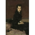 thumbnail image 2 of Sargent, John Singer 11x14 Black Ornate Wood Framed with Double Matting Museum Art Print Titled - Mrs. Charles Gifford Dyer (Mary Anthony), 2 of 4