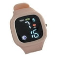 thumbnail image 2 of enjoywould Electronic Watch Battery-operated Adjustable Comfortable Shockproof Wear-resistant Precise Time Square Dial Student Sports Digital Wristwatch for School, 2 of 5