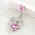 thumbnail image 3 of Dsseng 20G Belly Button Ring Candy Navel Rings Surgical Steel Piercing Jewelry, 3 of 7
