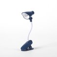 thumbnail image 1 of Mini Lampe de Table LED Batterie Ajuster, Vous Pouvez Régler la Lecture Actionnée Livre Clip Lumière Réglable Lampe de Nuit de Bureau Portable, Bleu, 1 of 6