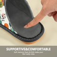 thumbnail image 6 of IAUYY Memory Foam House Slippers Suitable for Both Men and Women. Comfortable, Anti-Slip Plush Flat-Bottomed Slippers The Best Holiday Gift Farm with Tractors, 6 of 9