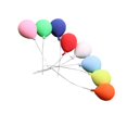 thumbnail image 3 of 8pcs Miniature Balloon Ornaments for DIY Clay Crafts Assorted Color Safe and, 3 of 3