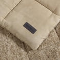 thumbnail image 2 of Eddie Bauer Sherwood Microsuede Brown 3 Piece Comforter Set, King, 2 of 6