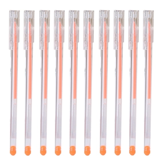 Leeye High Gloss Gel Pen for Art & Craft, Opaque Highlighting Marker with Smooth Ink, Metallic Paint Pen for Drawing, Journaling & Scrapbooking, Orange