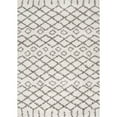 thumbnail image 4 of JONATHAN Y LONDON SHAG 3 x 5 Area Rug, Algaida Moroccan Diamond - Beige/Dark Gray, SHG104A-3, 4 of 9