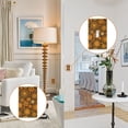 thumbnail image 4 of Yayeee Blank Wall Plate Cover 1-Gang 4.5"x2.7" Home Unused Decorative Outlet, Retro Orange Flowers, 4 of 7