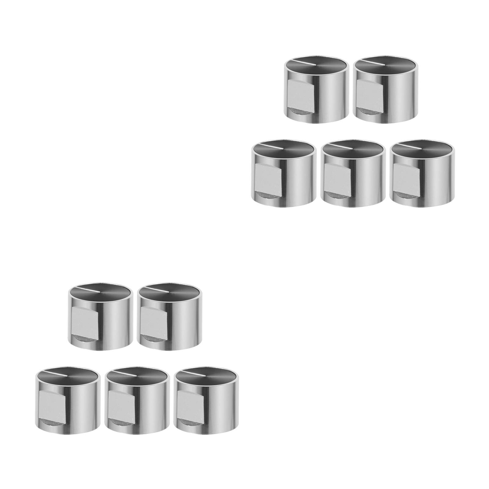 Raindrops 10-Pack Universal Metal Stove Control Knobs Replacement for Gas Cooktops Compatible with Most Gas Ranges Kitchen Accessories