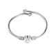 thumbnail image 1 of Pulsera de alambre de acero inoxidable con 26 letras para mujer, regalo para mujer, pulsera con forma de corazón, collar, 1 of 3