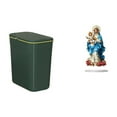 thumbnail image 1 of Contenedor de compostaje para residuos de cocina,Cubo de basura de cocina con tapa Cesta para compostaje,Letrero de mesa,Decoración de escritorio acrílica Rincón festivo Decoración del, 1 of 8