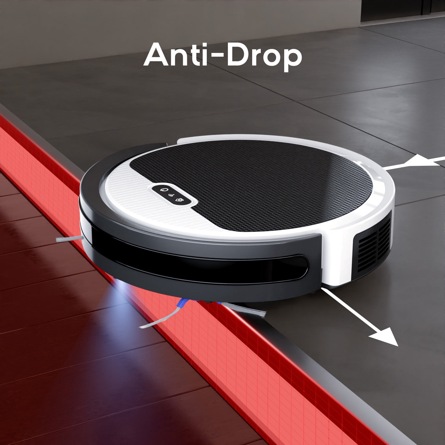 Robot Vacuum Cleaner, Automatic Charging, Smart Control, Wet and Dry,  Powerful Suction, for Pet Hair, Debris, Hard Floors and Low Carpets