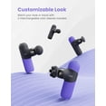 thumbnail image 6 of RENPHO Mini Massage Gun with Heat, Handheld Massager Deep Tissue for Pain Relief, FSA HSA Eligible, Gift for Mom Dad Women Men, Portable Travel, Violet, 6 of 9