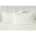 thumbnail image 4 of Great Bay Home Solid Velvet Plush Warm and Cozy Fleece Sheet Set (Twin, Off White), 4 of 7