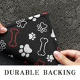 thumbnail image 6 of Paw Prints and Bones Door Rugs,Washable Non Slip Door Mats Indoor,Decorative Door Mats,Entry Mat Indoor for Entrance,Bedroom,Kitchen,Bathroom,17"x30", 6 of 6
