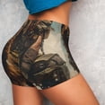 thumbnail image 4 of Balery desert Man Shepherd Dog Pantalones cortos de entrenamiento estampados para mujer, sin costuras, ajustados, para gimnasio, yoga, correr, deportes, ejercicio activo, fitness.-X-Large, 4 of 8