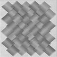 thumbnail image 1 of Ahgly Company Indoor Square Patterned Platinum Gray Area Rugs, 4' Square, 1 of 1