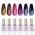 thumbnail image 1 of Gen'C Béauty UV Nail Gel 6 Colors Kit Cat Eye, 1 of 6