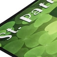 thumbnail image 2 of Dreamtimes St.Patrick's Day Kitchen Rug 39"x20", Cute Gnome and Clover Non Slip Washable Cushioned Carpets Polyester AntiFatigue Comfort Porch Floor Mat for Washroom Bedroom, 2 of 7