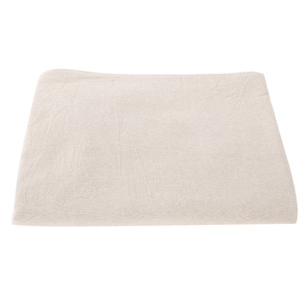 Funda de sofá para salón de belleza, funda de cama de algodón suave con orificio para respirar en la cara, color caqui