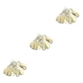 thumbnail image 1 of Destyer 1/2/3/5 Pack of 500 Price with Hanging String Jewelry Ring Labels Portable Marking Tags Display Message Card Accessories for Pendant Gold 25 * 13mm 3PCS, 1 of 6