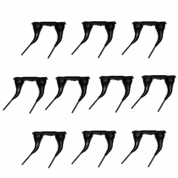 10 Pack Heavy Duty Wheel Rake Teeth Tooth for Circle C Darf Farmland H&S Morrill New Idea Replace 2117RH, 491478, 400341, 352052, 92117RLR (10)