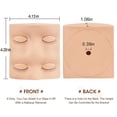 thumbnail image 3 of Xuanheng Flat Natural Extension Head Model Eyealsh Model for Beginner Lash , A A, 3 of 8
