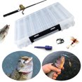 thumbnail image 1 of Caja Anzuelo Señuelo Pesca Doble Cara Multifuncional Transparente para Almacenamiento Cebos Grandes, 1 of 9
