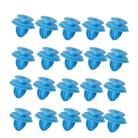 Pack of 100 plastic clips for car wheel arch D26 Blue | Walmart Canada
