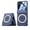 Blue-Privacy Screen, variant on Allytechgroup for Motorola Razr 2024/2025/2026 Magnetic Case with HD Clear Screen Protector, Matte Transclucent Hard PC Cover Wireless Charging Support