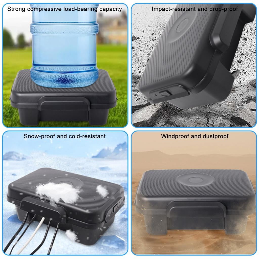 Giaone Plastic Protective Cover Electric Outlet Protector Outdoor Electrical Box