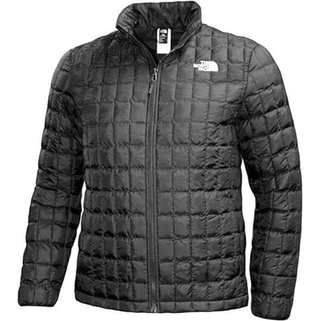 The North Face Thermoball Puffer Jacket Men's 2XL Gray Quilted Full Zip APP2800