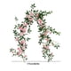 thumbnail image 3 of Simulación de Enredaderas de Rosas Que Cuelgan Alrededor de La Ventana, Decoración Del Hogar, Refugio Decorativo, Ratán Muxiang, 3 of 6