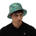 thumbnail image 6 of Daiia Cute Animals Pattern Bucket Hat - Trendy Cotton Sun Hat for Beach, Golf, Fishing - Fun Outdoor Vacation Boonie for Men and Women, 6 of 9