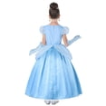 thumbnail image 4 of Vestido de princesa Spooktacular Creations azul para niñas de 3 a 10 años, 4 of 7