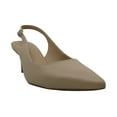 thumbnail image 2 of Alfani Womens Babbsy Leather Pointed Toe SlingBack Classic Pumps, 2 of 5