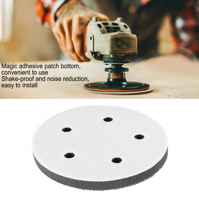 Buffering Soft Pad, Cushion Pad, 5 Inch Small Holes For Grinding Machine For Sanding Pad