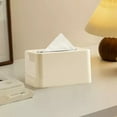 thumbnail image 6 of Rectangular Tissue Box Cover Stylish Bathroom Home Office Car Decor Facial Tissue Holder Easy Access Water-Oil Resistant Clean Storage Box Elegant Practical Desktop Organization, 6 of 6